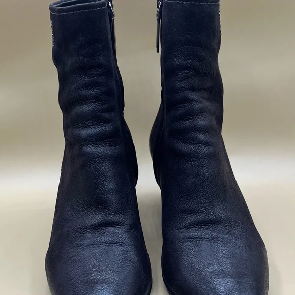 Prada Brown Leather Ankle Boots. Size 38 US 8 - Picture 5 of 12